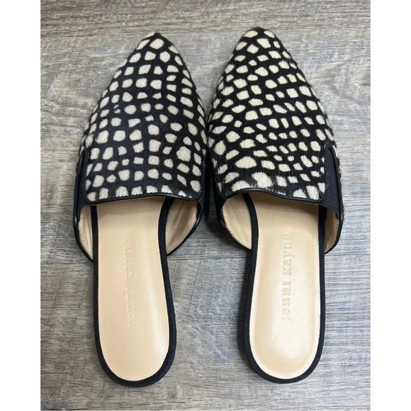 JENNI KAYNE Ponyhair Animal Print Mules - Picture 3 of 8